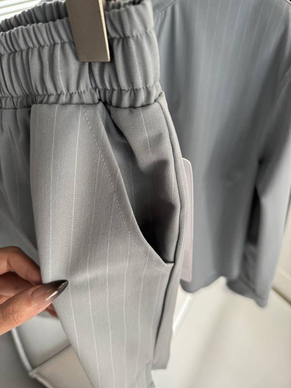 Pantaloncini Alo grigio lounge