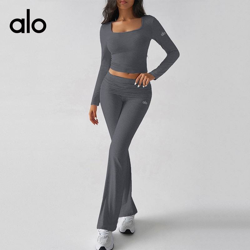 Alo long sleeve everyday pink yoga