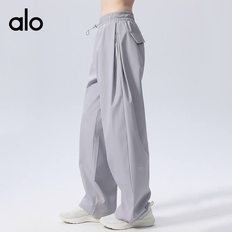 Alo Leggings aloyoga loose running fitness pants casual training yoga wear loose overalls trousers