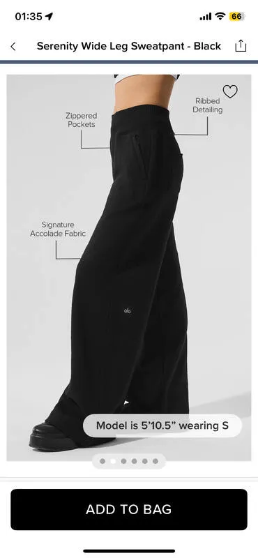 Alo Accolade men s bottoms lounge black