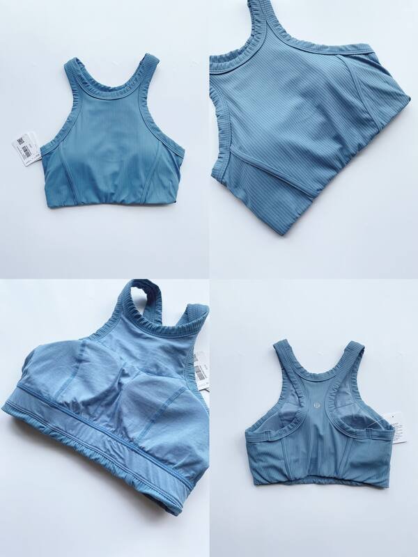 Lulu Bra lululemon Ribbed Nulu LW2DKIS yoga