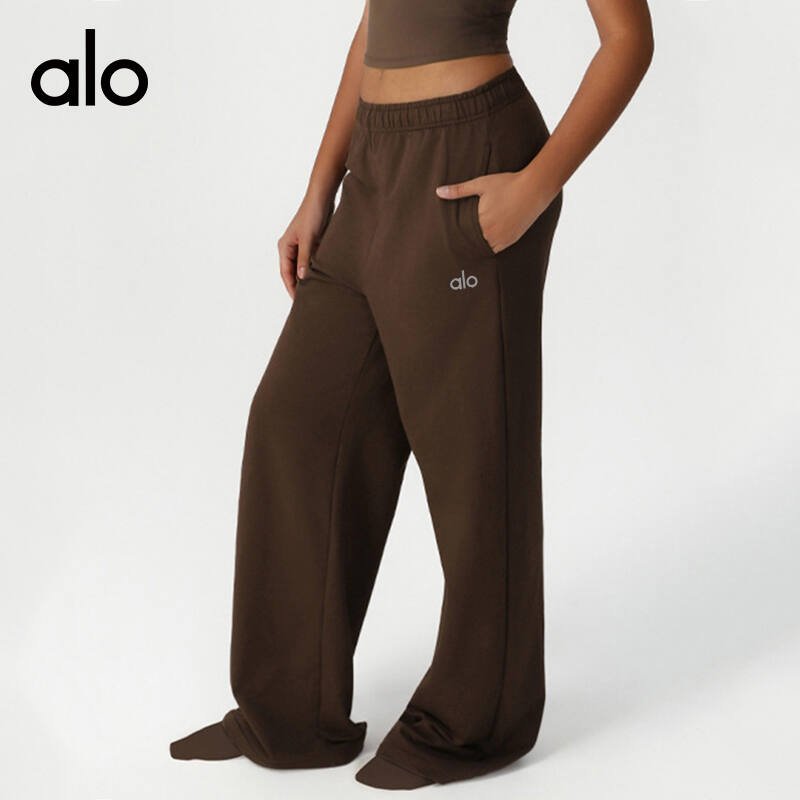 Alo leggings lounge brown yoga
