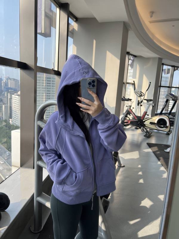 Lululemon Scuba jacket everyday lavender