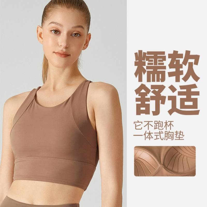 Lululemon sports bra training gray yoga