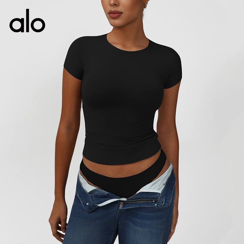 Alo t-shirt everyday light pink yoga