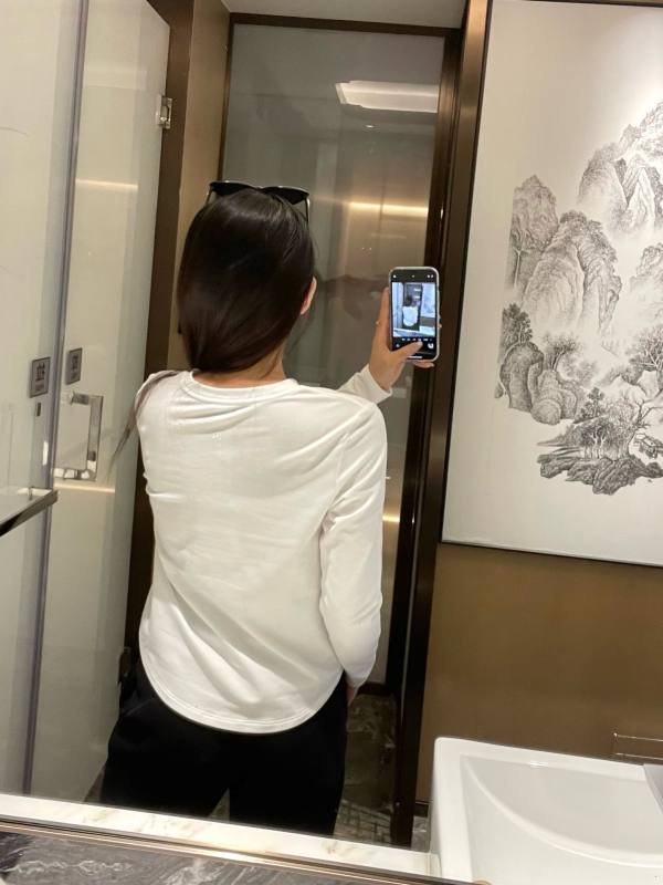 Lululemon long sleeve everyday white yoga