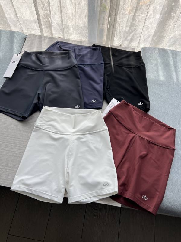 Short Alo training noir marine blanc bordeaux