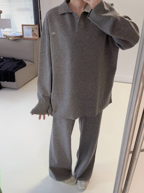 Alo conjunto lounge gris jaspeado