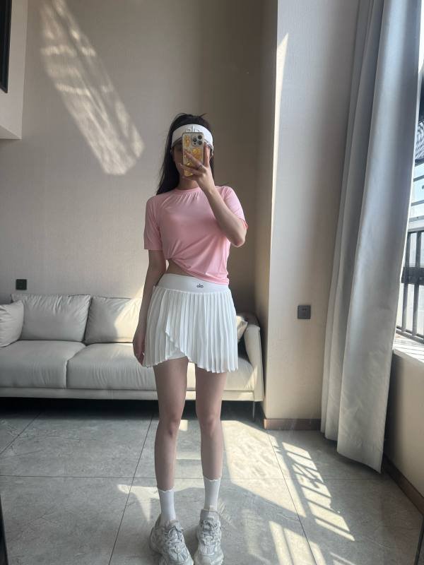 Alo camiseta estúdio rosa
