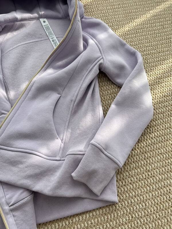 Lululemon jacket lounge lilac purple yoga