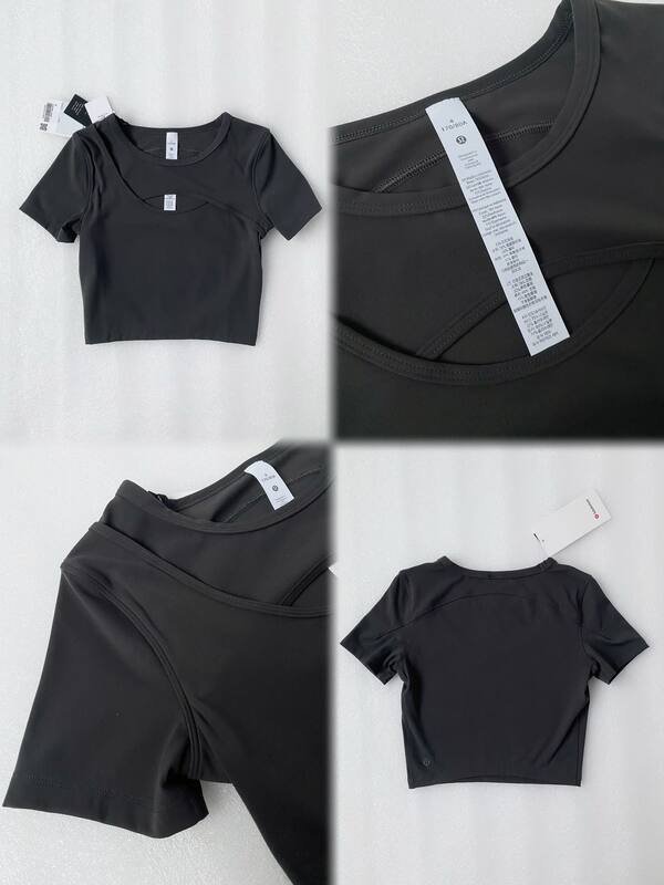 Lululemon t-shirt everyday dark gray yoga