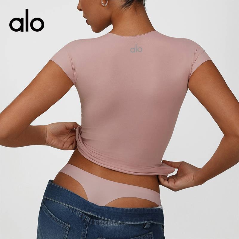 Alo t-shirt everyday light pink