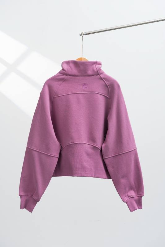 Lululemon Scuba jaqueta lounge roxo