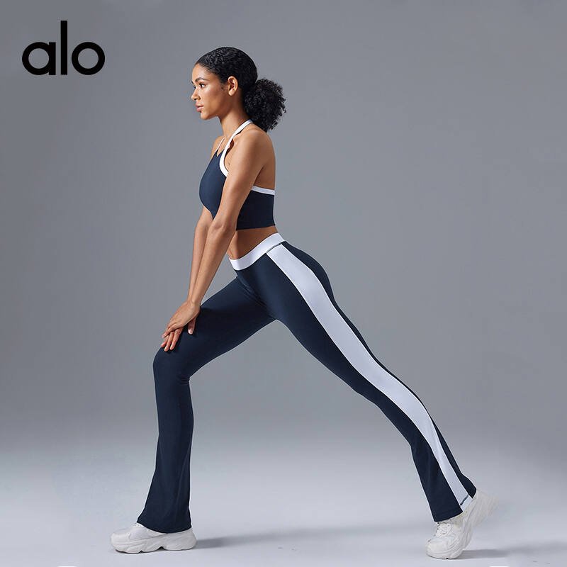 Alo tank training navy yoga