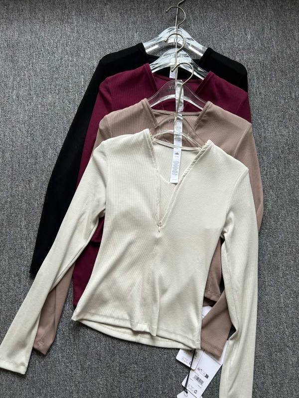 Alo long sleeve everyday cream yoga