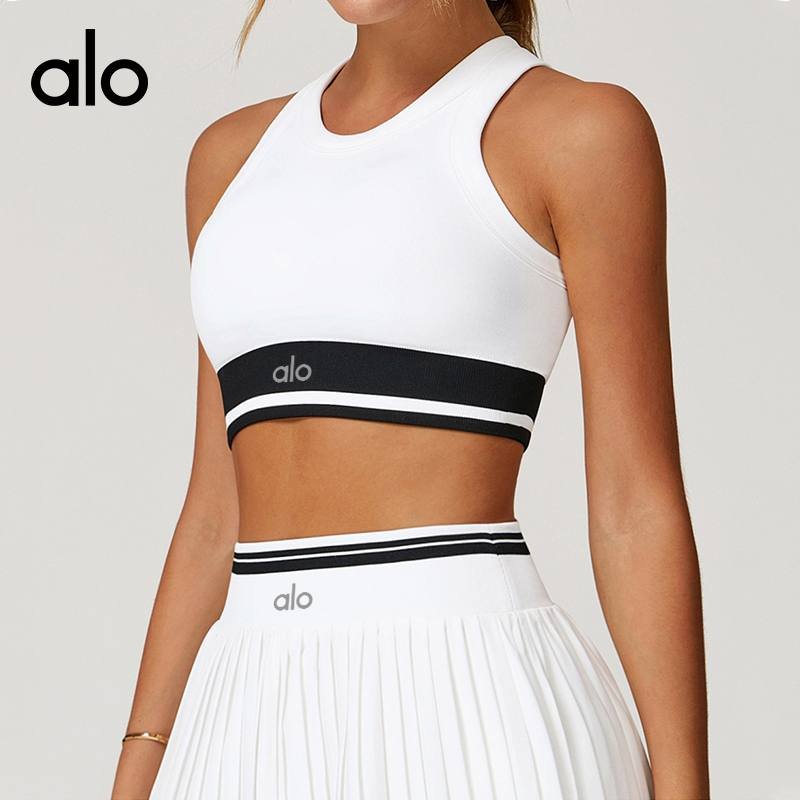 Alo tank training light pink yoga