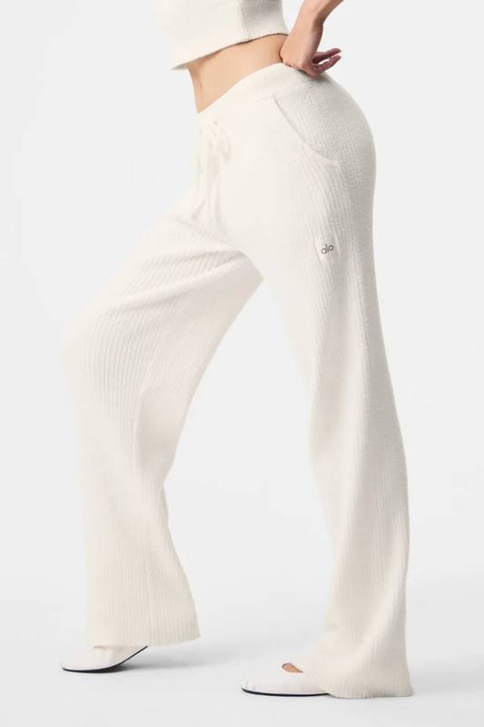 Alo Leggings alo plush draped pants yoga