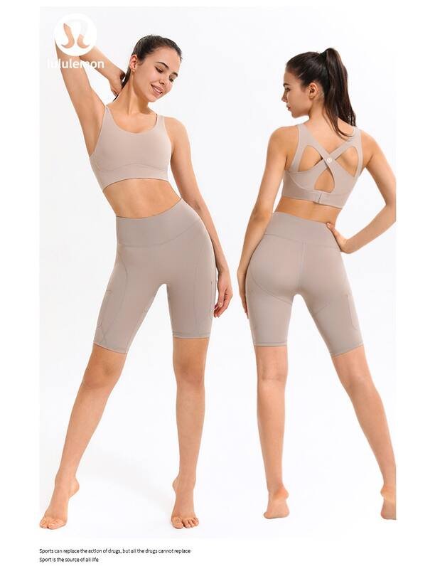 Lululemon sports bra yoga pink