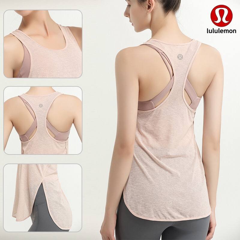 Lululemon tanque yoga negro