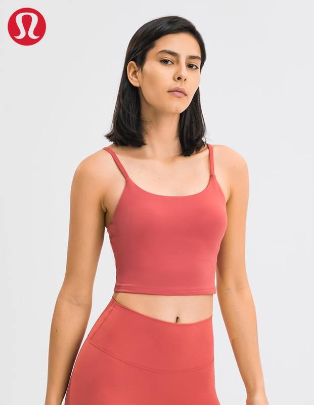 Debardeur yoga Lululemon rose corail