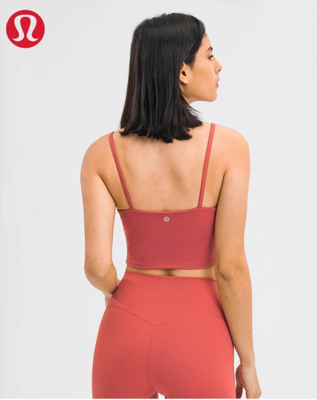 Debardeur yoga Lululemon rose corail