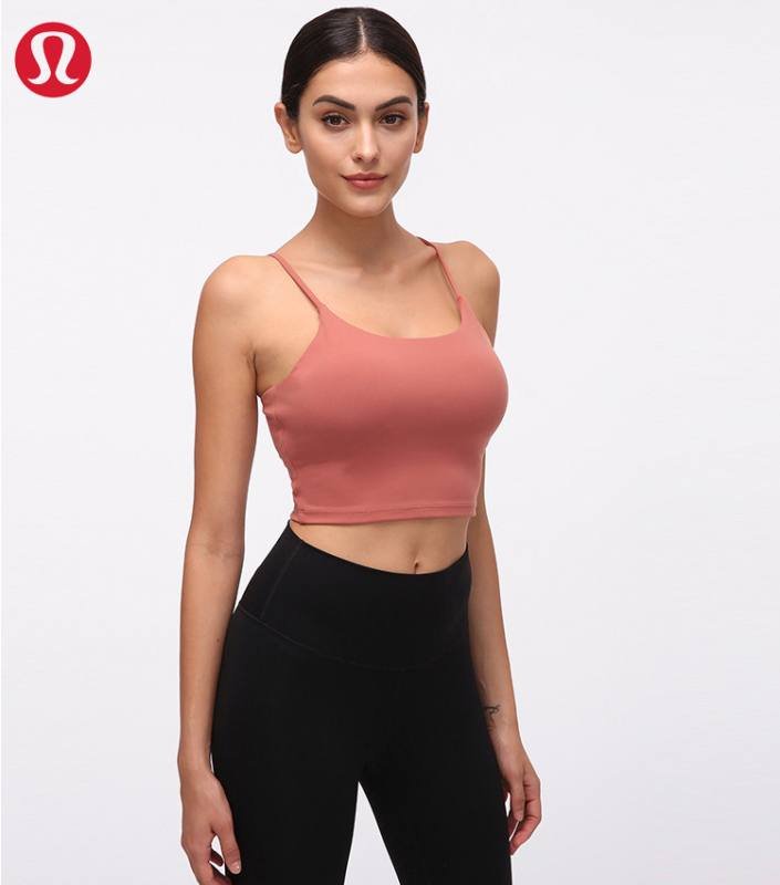 Debardeur yoga Lululemon rose corail