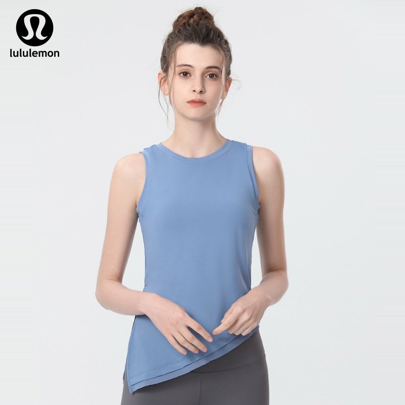 Lululemon tanque yoga branco