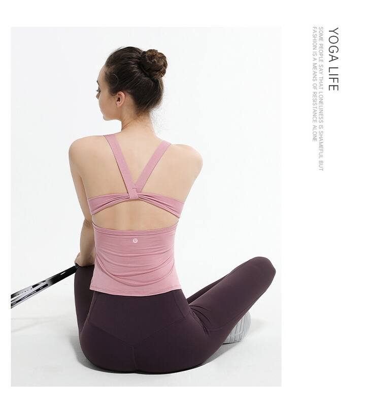 Debardeur Lululemon studio rose