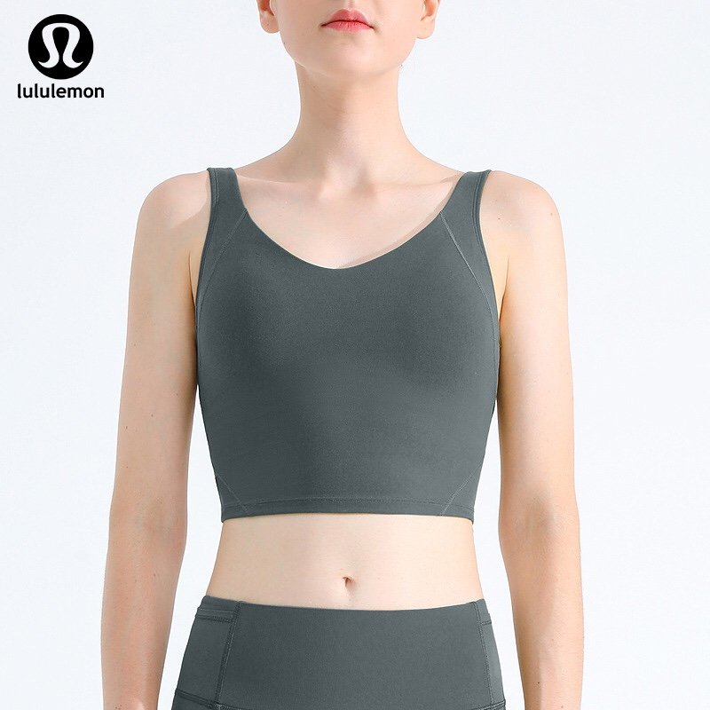 Canotta Lululemon yoga grigia