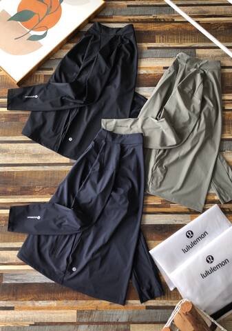 Lulu Tops masculinos Lululemon atlética