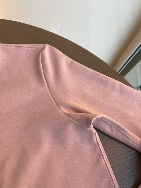 Lululemon lounge manches longues rose