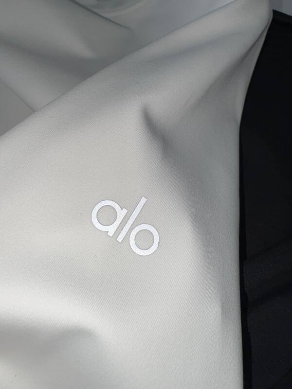 Alo studio a maniche lunghe bianco nero