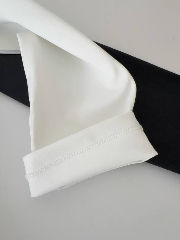 Alo studio a maniche lunghe bianco nero