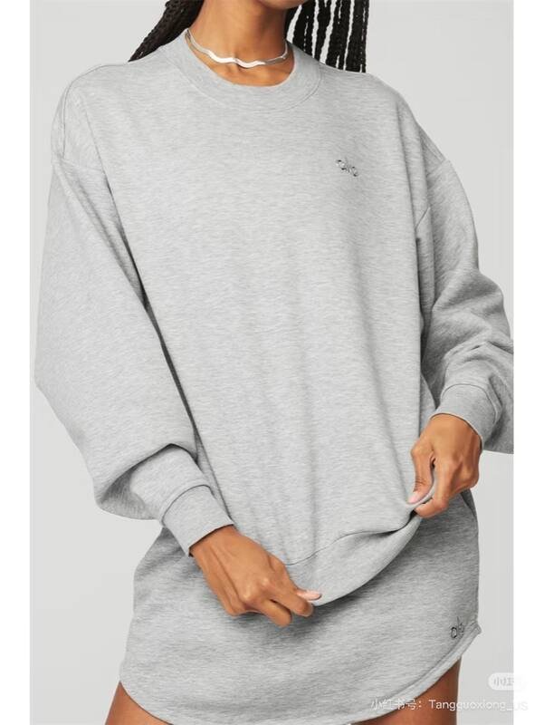 Alo long sleeve lounge black