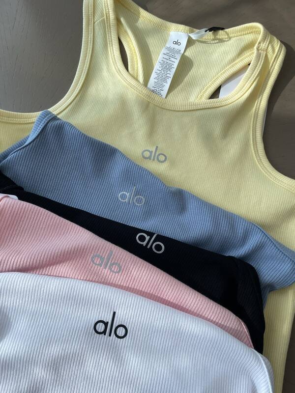 Alo tank everyday yellow