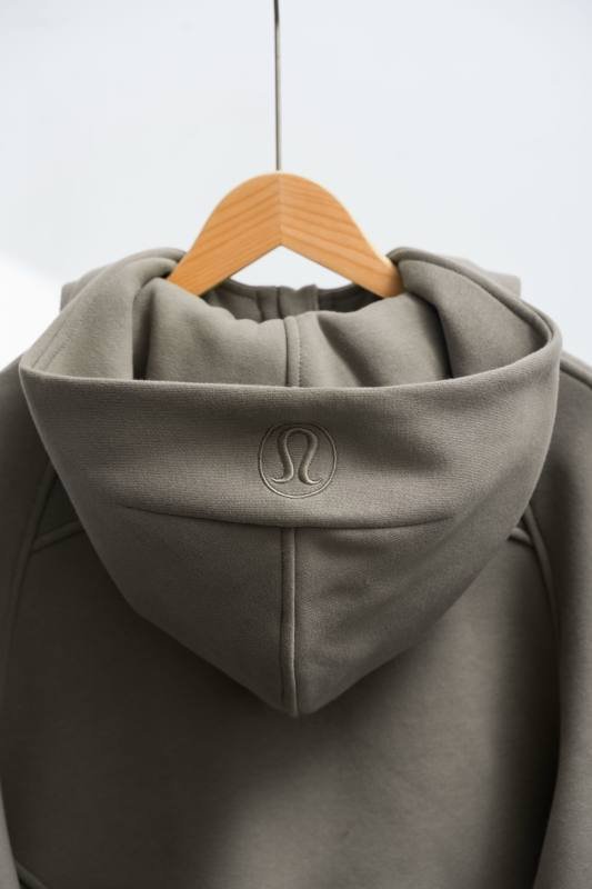 Lululemon Giacca scuba lounge oliva