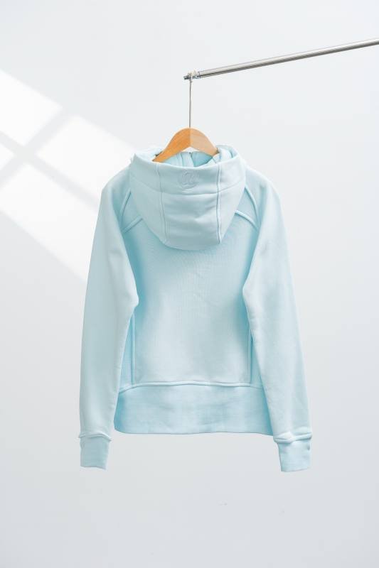 Lululemon Scuba jaqueta lounge azul claro