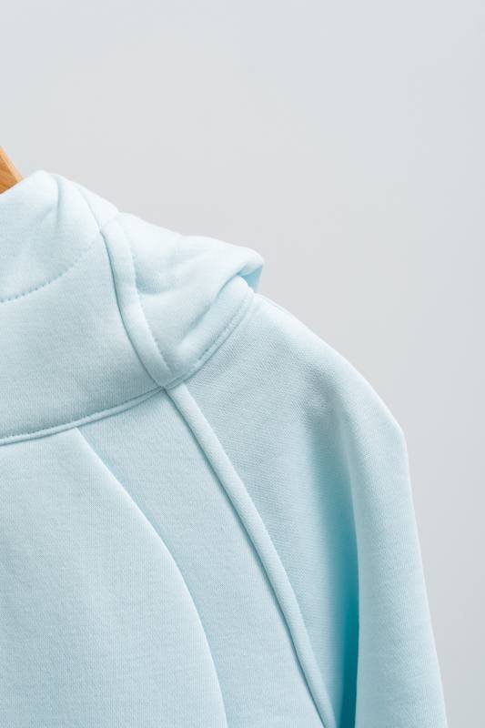 Lululemon Scuba jaqueta lounge azul claro