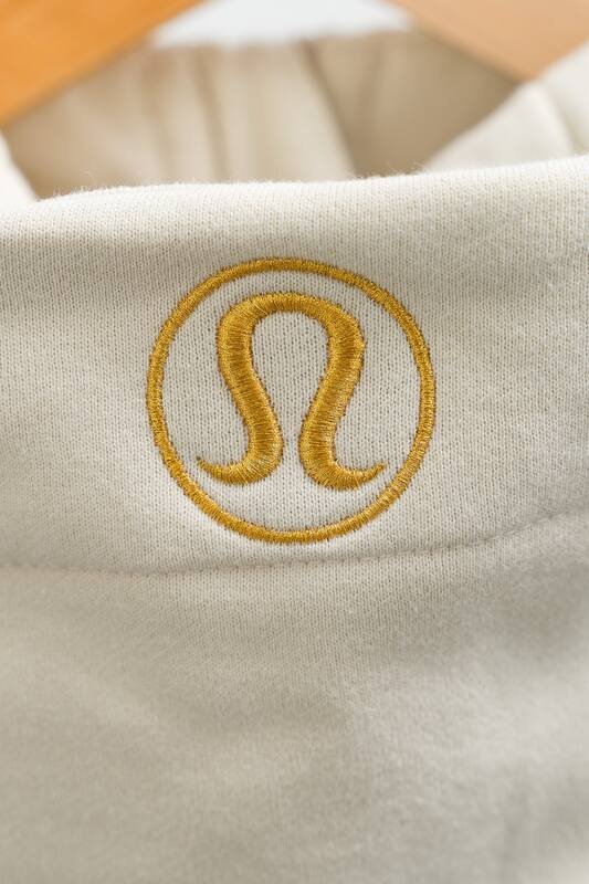 Lululemon Giacca scuba lounge cream