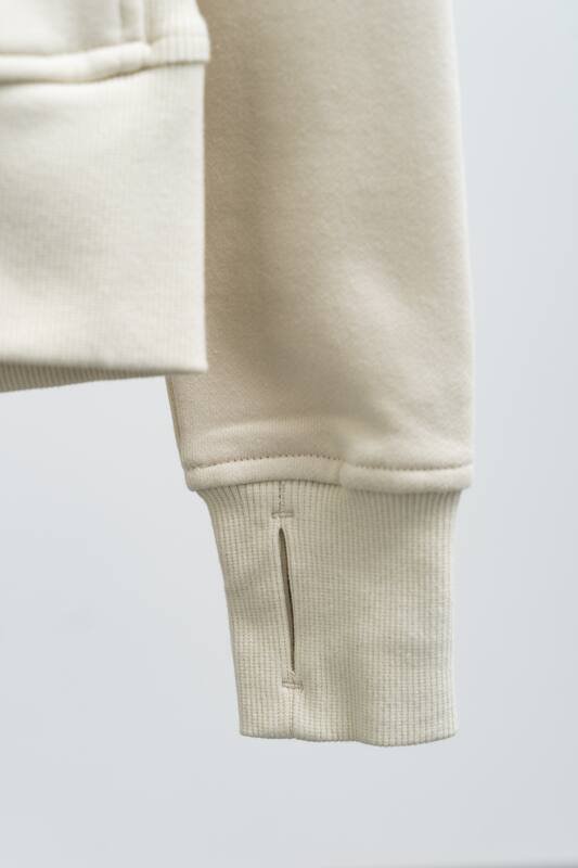 Lululemon Giacca scuba lounge cream