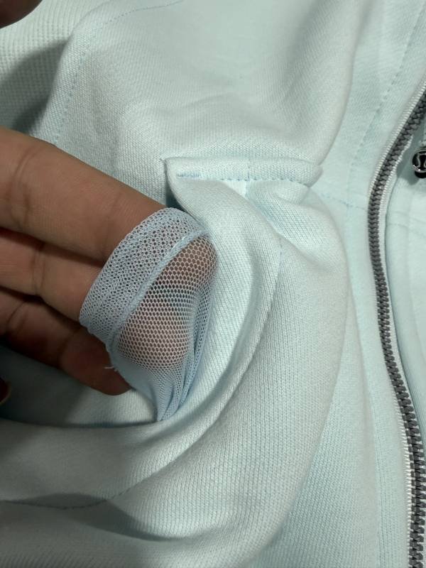 Lululemon jacket lounge light blue