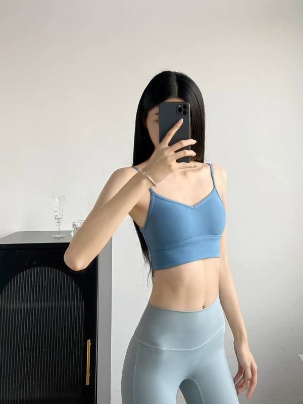 Lululemon Align sutia esportivo yoga azul