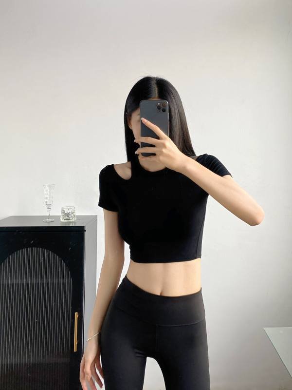 T-shirt Lululemon da tutti i giorni nera