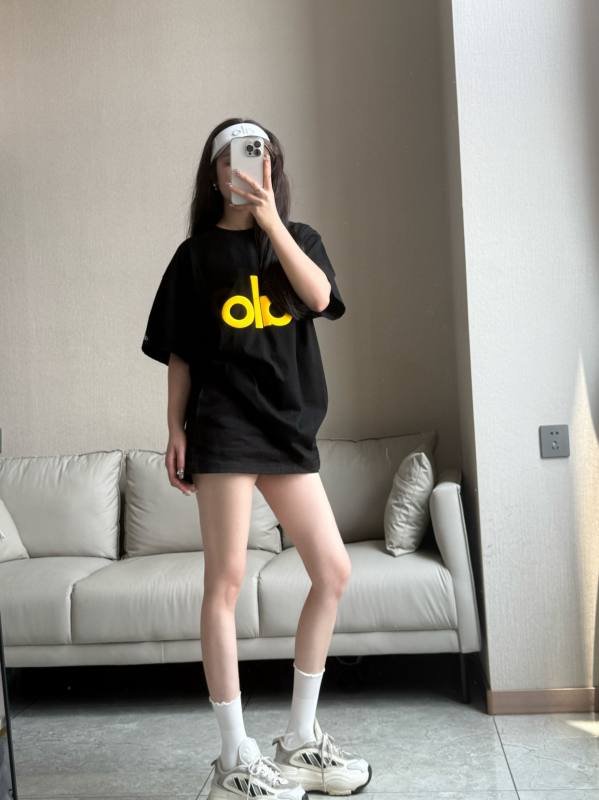 Alo camiseta lounge preta