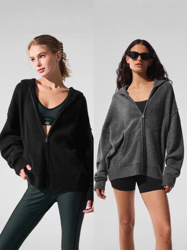 Chaqueta Alo lounge gris antracita