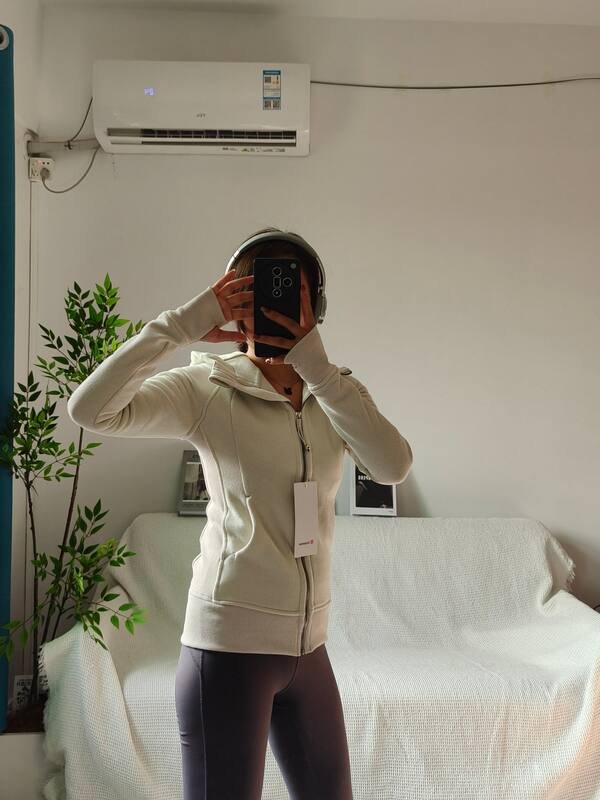 Giacca Lululemon lounge bone bianco