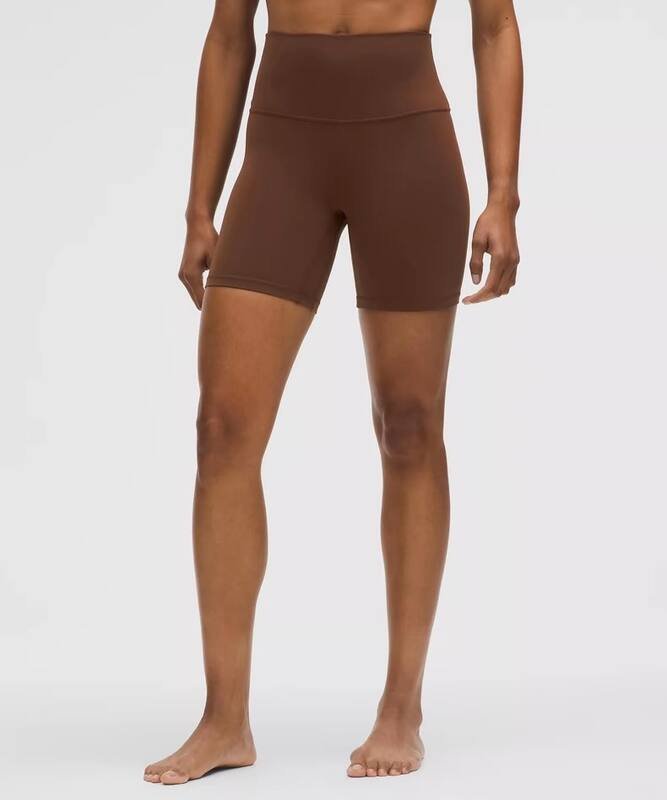 Lululemon Align shorts yoga brown