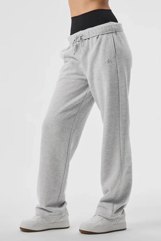 Alo Accolade bas lounge homme gris chine clair