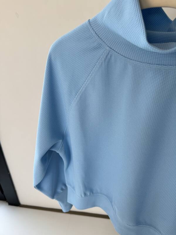 Alo long sleeve studio light blue