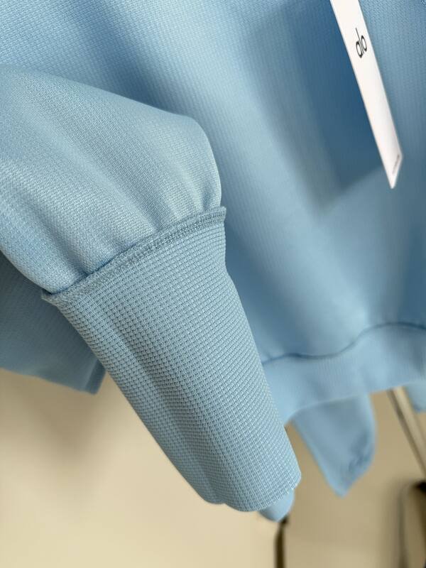 Alo long sleeve studio light blue